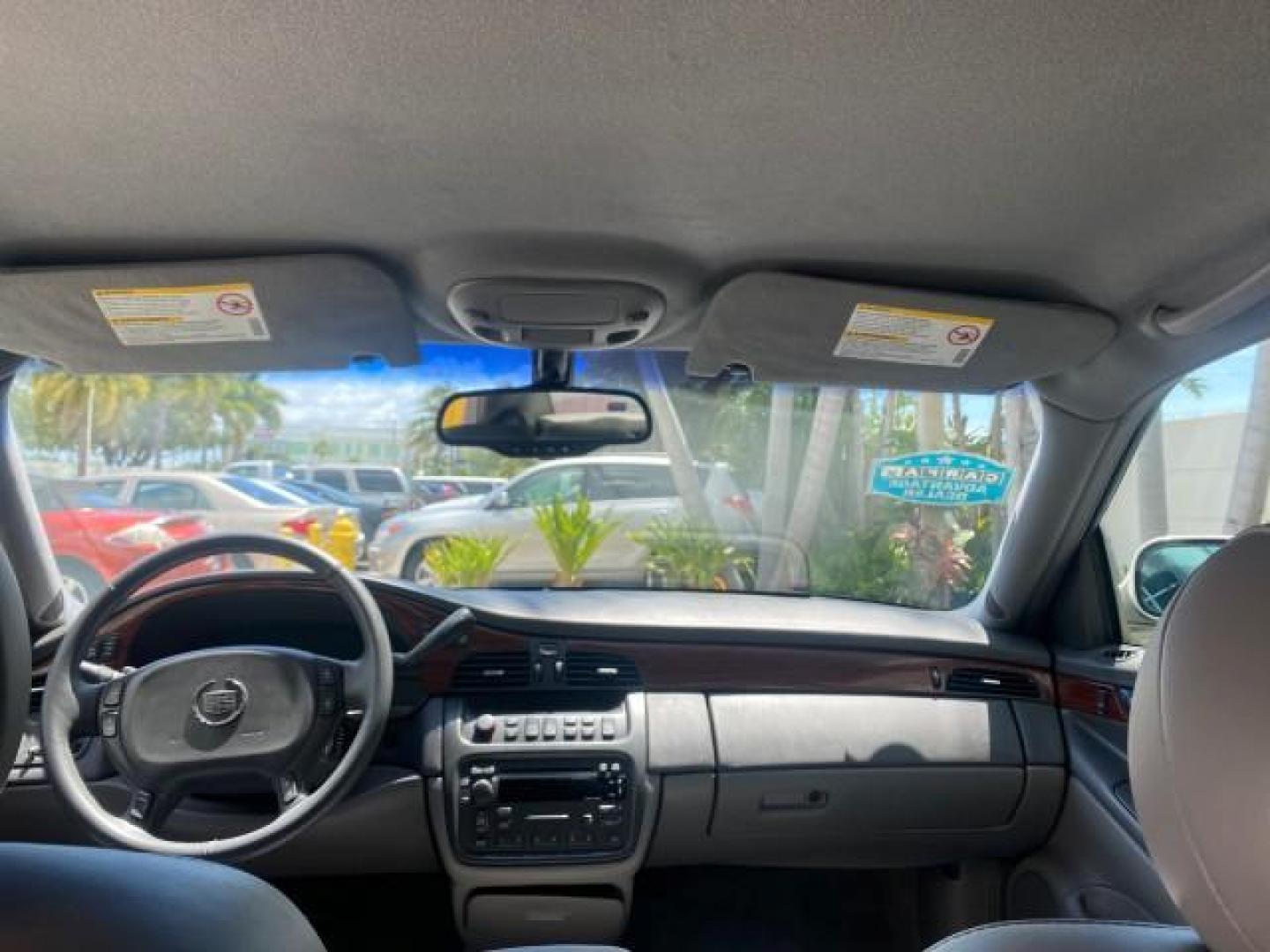 2005 Thunder Gray /Dark Gray Cadillac DeVille LOW MILES 36,800 (1G6KD54Y75U) with an 4.6L DOHC V8 Northstar Engine engine, Automatic transmission, located at 4701 North Dixie Hwy, Pompano Beach, FL, 33064, (954) 422-2889, 26.240938, -80.123474 - OUR WEBPAGE FLORIDACARS1.COM HAS OVER 100 PHOTOS AND FREE CARFAX LINK 2005 CADILLAC DEVILLE $46,045 NEW! VIN: 1G6KD54Y75U125414 1 G 6 K D 5 4 Y 7 5 U 1 2 5 4 1 4 SEDAN 4 DR 4.6L V8 F DOHC GASOLINE FRONT WHEEL DRIVE Top Features Alloy Wheels Leather Seats Basic Features ABS Brakes AM/FM Stereo Air Co - Photo#72