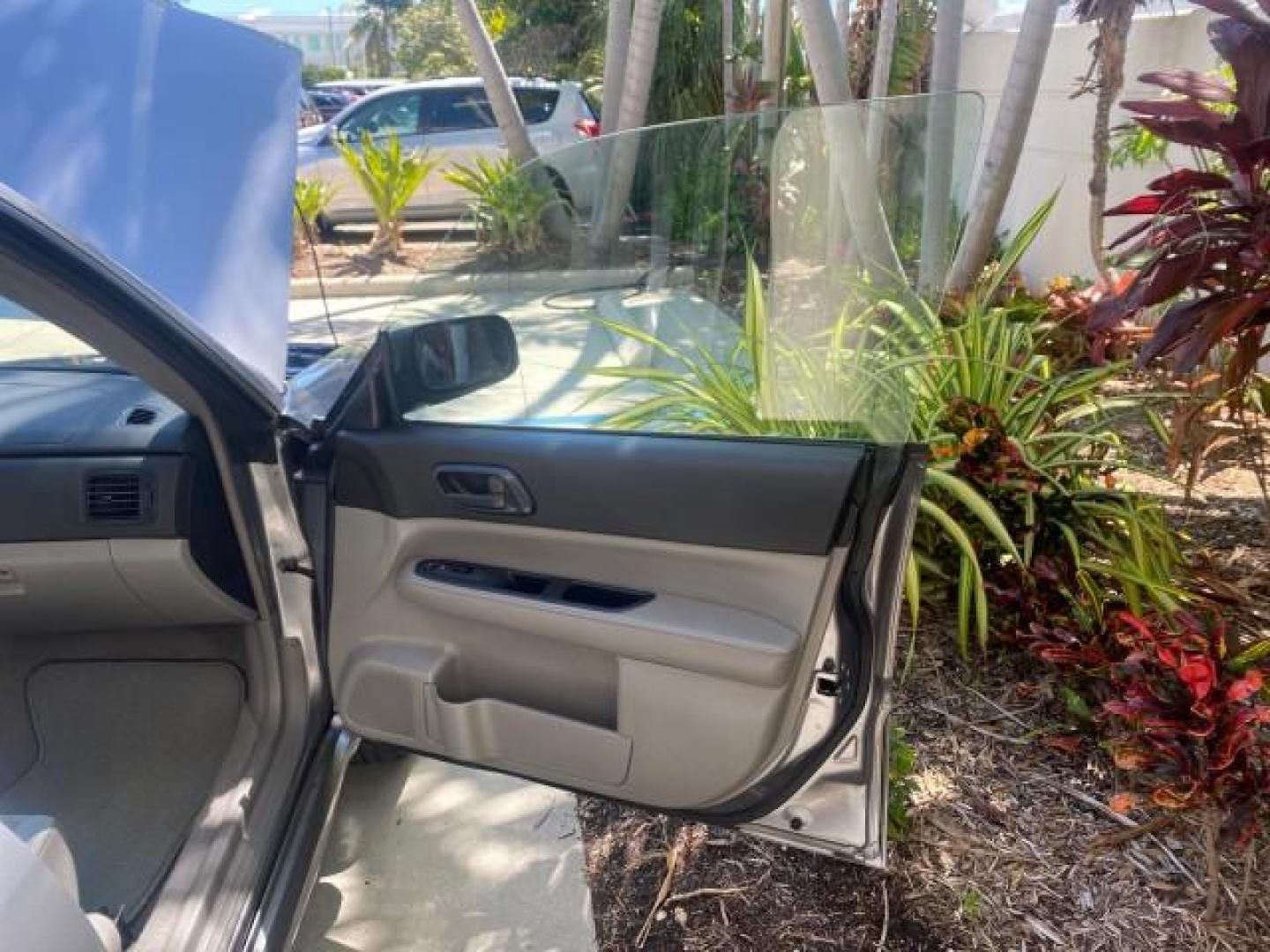 2008 Steel Silver Metallic /Graphite Gray Subaru Forester (Natl) AWD X LOW MILES 51,140 1 OWNER (JF1SG63698H) with an 2.5L SOHC SMPI 16-Valve 4-Cyl Boxer Engine engine, Automatic transmission, located at 4701 North Dixie Hwy, Pompano Beach, FL, 33064, (954) 422-2889, 26.240938, -80.123474 - OUR WEBPAGE FLORIDACARS1.COM HAS OVER 100 PHOTOS AND FREE CARFAX LINK 2008 SUBARU FORESTER 2.5 X VIN: JF1SG63698H707902 J F 1 S G 6 3 6 9 8 H 7 0 7 9 0 2 4 DOOR WAGON/SPORT UTILITY 2.5L H4 F SOHC 16V GASOLINE ALL WHEEL DRIVE Top Features 4WD/AWD Cloth Seats Basic Features ABS Brakes AM/FM Stereo Air - Photo#11