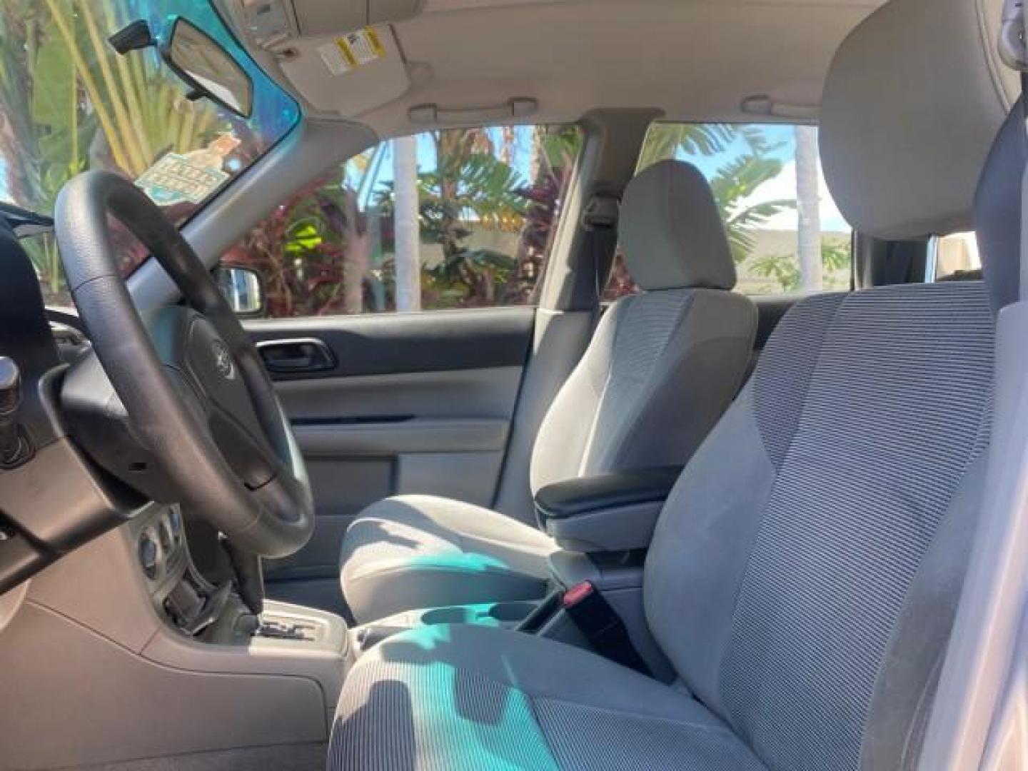 2008 Steel Silver Metallic /Graphite Gray Subaru Forester (Natl) AWD X LOW MILES 51,140 1 OWNER (JF1SG63698H) with an 2.5L SOHC SMPI 16-Valve 4-Cyl Boxer Engine engine, Automatic transmission, located at 4701 North Dixie Hwy, Pompano Beach, FL, 33064, (954) 422-2889, 26.240938, -80.123474 - OUR WEBPAGE FLORIDACARS1.COM HAS OVER 100 PHOTOS AND FREE CARFAX LINK 2008 SUBARU FORESTER 2.5 X VIN: JF1SG63698H707902 J F 1 S G 6 3 6 9 8 H 7 0 7 9 0 2 4 DOOR WAGON/SPORT UTILITY 2.5L H4 F SOHC 16V GASOLINE ALL WHEEL DRIVE Top Features 4WD/AWD Cloth Seats Basic Features ABS Brakes AM/FM Stereo Air - Photo#33