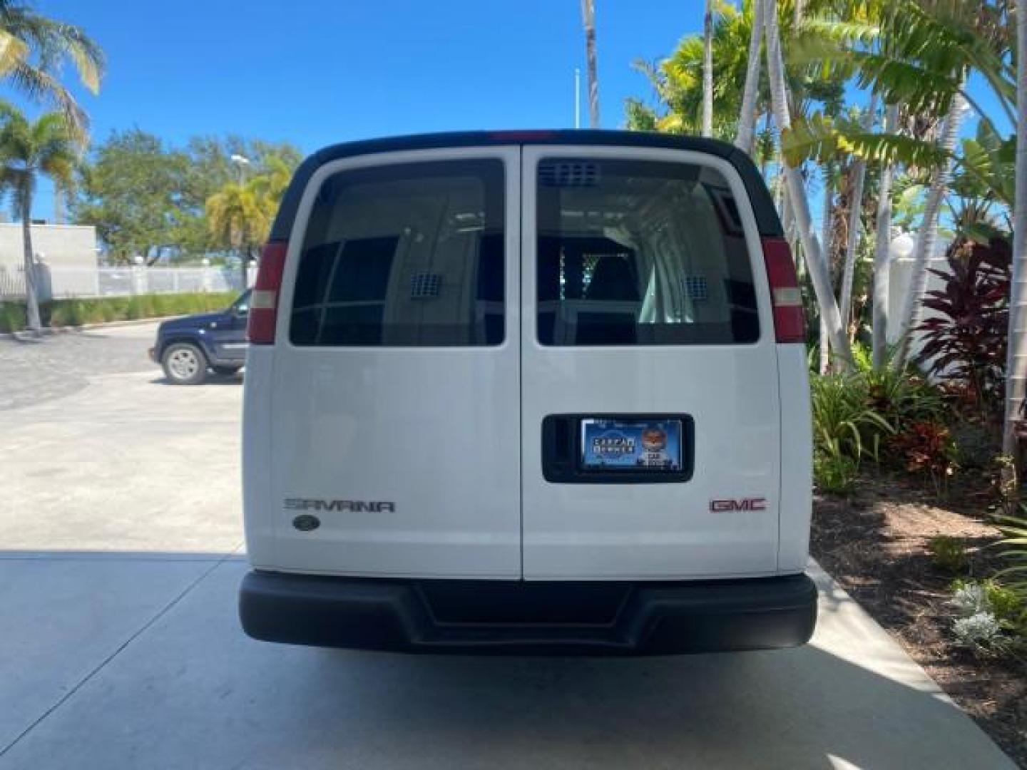 2004 Summit White /Medium Dark Pewter GMC Savana Cargo Van 1 OWNER FL (1GTFG15X141) with an 4.3L Vortec 4300 V6 MFI Engine engine, Automatic transmission, located at 4701 North Dixie Hwy, Pompano Beach, FL, 33064, (954) 422-2889, 26.240938, -80.123474 - OUR WEBPAGE FLORIDACARS1.COM HAS OVER 100 PHOTOS AND FREE CARFAX LINK 2004 GMC SAVANA 1500 THIS VAN IS LIKE NEW! VIN: 1GTFG15X141181482 1 G T F G 1 5 X 1 4 1 1 8 1 4 8 2 VAN 4.3L V6 F GASOLINE REAR WHEEL DRIVE Top Features Conversion Van Vinyl Seats Basic Features ABS Brakes AM/FM Stereo Air Conditi - Photo#6
