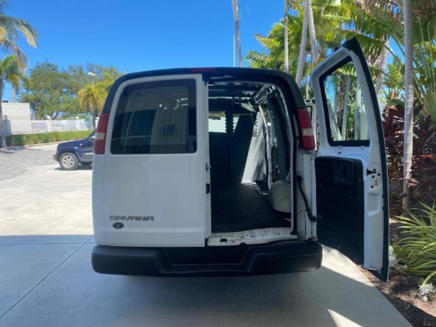 2004 Summit White /Medium Dark Pewter GMC Savana Cargo Van 1 OWNER FL (1GTFG15X141) with an 4.3L Vortec 4300 V6 MFI Engine engine, Automatic transmission, located at 4701 North Dixie Hwy, Pompano Beach, FL, 33064, (954) 422-2889, 26.240938, -80.123474 - OUR WEBPAGE FLORIDACARS1.COM HAS OVER 100 PHOTOS AND FREE CARFAX LINK 2004 GMC SAVANA 1500 THIS VAN IS LIKE NEW! VIN: 1GTFG15X141181482 1 G T F G 1 5 X 1 4 1 1 8 1 4 8 2 VAN 4.3L V6 F GASOLINE REAR WHEEL DRIVE Top Features Conversion Van Vinyl Seats Basic Features ABS Brakes AM/FM Stereo Air Conditi - Photo#15