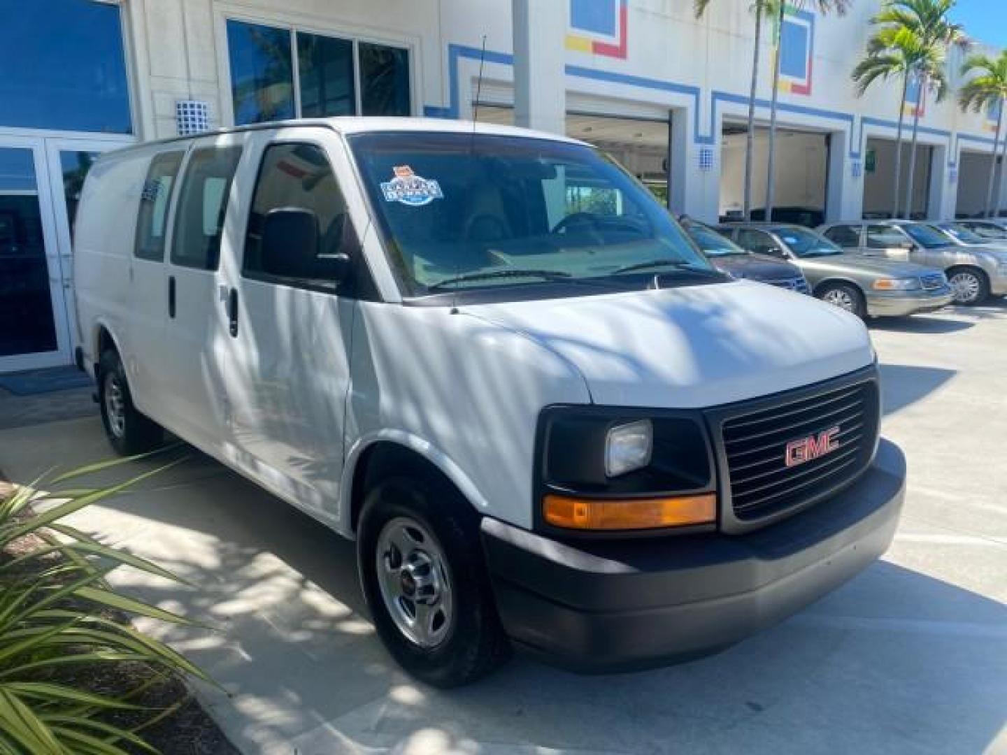 2004 Summit White /Medium Dark Pewter GMC Savana Cargo Van 1 OWNER FL (1GTFG15X141) with an 4.3L Vortec 4300 V6 MFI Engine engine, Automatic transmission, located at 4701 North Dixie Hwy, Pompano Beach, FL, 33064, (954) 422-2889, 26.240938, -80.123474 - OUR WEBPAGE FLORIDACARS1.COM HAS OVER 100 PHOTOS AND FREE CARFAX LINK 2004 GMC SAVANA 1500 THIS VAN IS LIKE NEW! VIN: 1GTFG15X141181482 1 G T F G 1 5 X 1 4 1 1 8 1 4 8 2 VAN 4.3L V6 F GASOLINE REAR WHEEL DRIVE Top Features Conversion Van Vinyl Seats Basic Features ABS Brakes AM/FM Stereo Air Conditi - Photo#24