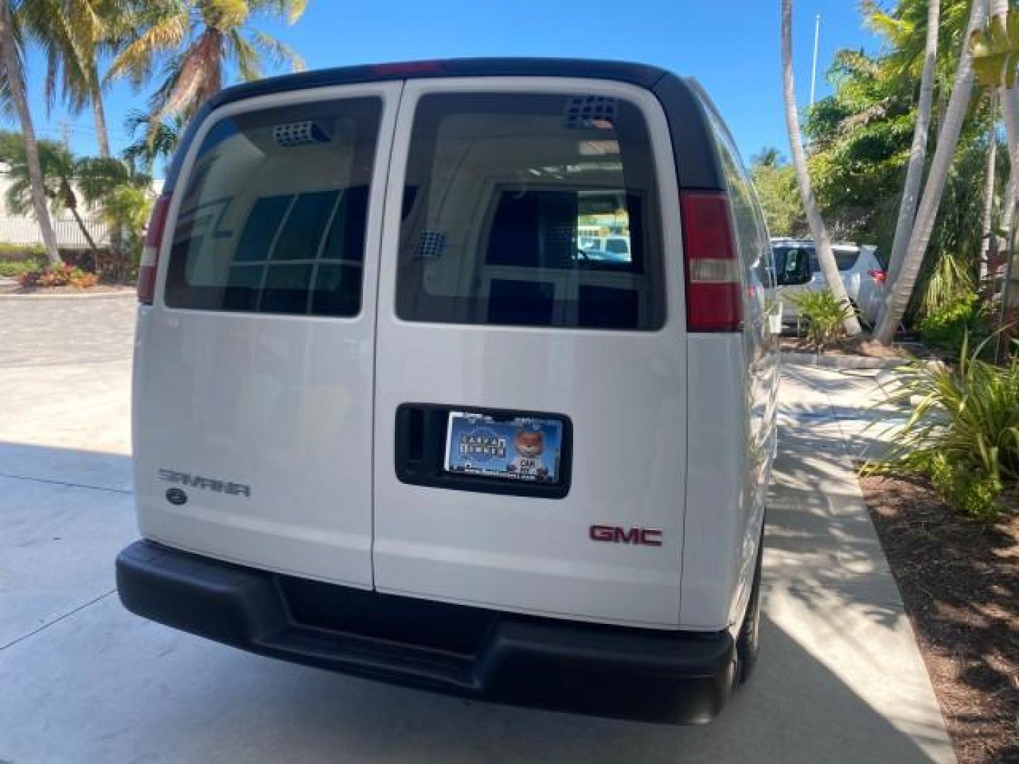 2004 Summit White /Medium Dark Pewter GMC Savana Cargo Van 1 OWNER FL (1GTFG15X141) with an 4.3L Vortec 4300 V6 MFI Engine engine, Automatic transmission, located at 4701 North Dixie Hwy, Pompano Beach, FL, 33064, (954) 422-2889, 26.240938, -80.123474 - OUR WEBPAGE FLORIDACARS1.COM HAS OVER 100 PHOTOS AND FREE CARFAX LINK 2004 GMC SAVANA 1500 THIS VAN IS LIKE NEW! VIN: 1GTFG15X141181482 1 G T F G 1 5 X 1 4 1 1 8 1 4 8 2 VAN 4.3L V6 F GASOLINE REAR WHEEL DRIVE Top Features Conversion Van Vinyl Seats Basic Features ABS Brakes AM/FM Stereo Air Conditi - Photo#72