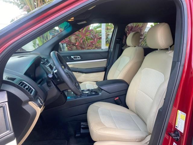 2016 Ruby Red Metallic Tinted Clearcoat /Medium Light Camel Ford Explorer LOW MILES 65,701 1 OWNER FL 3RD ROW (1FM5K7BH0GG) with an 2.3L 4-Cyl Engine engine, Automatic transmission, located at 4701 North Dixie Hwy, Pompano Beach, FL, 33064, (954) 422-2889, 26.240938, -80.123474 - OUR WEBPAGE FLORIDACARS1.COM HAS OVER 100 PHOTOS AND FREE CARFAX LINK 2016 FORD EXPLORER VIN: 1FM5K7BH0GGD22095 1 F M 5 K 7 B H 0 G G D 2 2 0 9 5 4 DOOR WAGON/SPORT UTILITY 2.3L I4 F DOHC 16V GASOLINE FRONT WHEEL DRIVE Features ABS Brakes Air Conditioning Alloy Wheels AM/FM Stereo Automatic Transmis - Photo#10