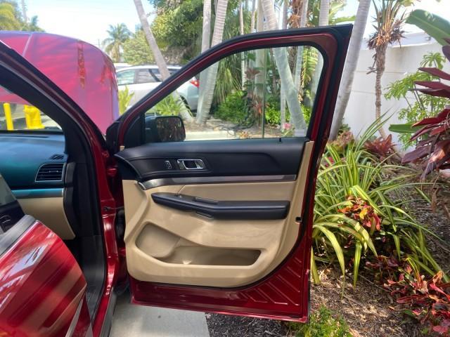 2016 Ruby Red Metallic Tinted Clearcoat /Medium Light Camel Ford Explorer LOW MILES 65,701 1 OWNER FL 3RD ROW (1FM5K7BH0GG) with an 2.3L 4-Cyl Engine engine, Automatic transmission, located at 4701 North Dixie Hwy, Pompano Beach, FL, 33064, (954) 422-2889, 26.240938, -80.123474 - OUR WEBPAGE FLORIDACARS1.COM HAS OVER 100 PHOTOS AND FREE CARFAX LINK 2016 FORD EXPLORER VIN: 1FM5K7BH0GGD22095 1 F M 5 K 7 B H 0 G G D 2 2 0 9 5 4 DOOR WAGON/SPORT UTILITY 2.3L I4 F DOHC 16V GASOLINE FRONT WHEEL DRIVE Features ABS Brakes Air Conditioning Alloy Wheels AM/FM Stereo Automatic Transmis - Photo#11