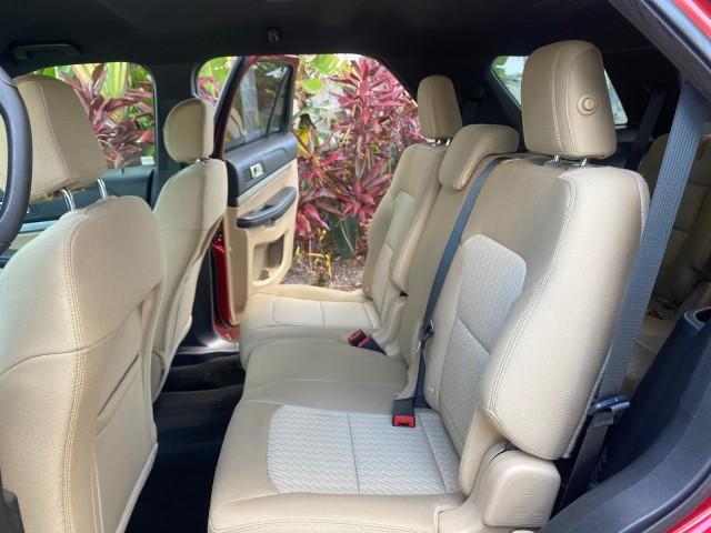 2016 Ruby Red Metallic Tinted Clearcoat /Medium Light Camel Ford Explorer LOW MILES 65,701 1 OWNER FL 3RD ROW (1FM5K7BH0GG) with an 2.3L 4-Cyl Engine engine, Automatic transmission, located at 4701 North Dixie Hwy, Pompano Beach, FL, 33064, (954) 422-2889, 26.240938, -80.123474 - OUR WEBPAGE FLORIDACARS1.COM HAS OVER 100 PHOTOS AND FREE CARFAX LINK 2016 FORD EXPLORER VIN: 1FM5K7BH0GGD22095 1 F M 5 K 7 B H 0 G G D 2 2 0 9 5 4 DOOR WAGON/SPORT UTILITY 2.3L I4 F DOHC 16V GASOLINE FRONT WHEEL DRIVE Features ABS Brakes Air Conditioning Alloy Wheels AM/FM Stereo Automatic Transmis - Photo#14
