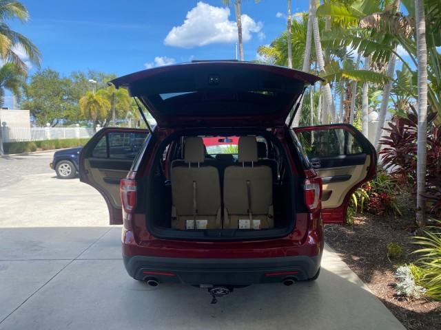 2016 Ruby Red Metallic Tinted Clearcoat /Medium Light Camel Ford Explorer LOW MILES 65,701 1 OWNER FL 3RD ROW (1FM5K7BH0GG) with an 2.3L 4-Cyl Engine engine, Automatic transmission, located at 4701 North Dixie Hwy, Pompano Beach, FL, 33064, (954) 422-2889, 26.240938, -80.123474 - OUR WEBPAGE FLORIDACARS1.COM HAS OVER 100 PHOTOS AND FREE CARFAX LINK 2016 FORD EXPLORER VIN: 1FM5K7BH0GGD22095 1 F M 5 K 7 B H 0 G G D 2 2 0 9 5 4 DOOR WAGON/SPORT UTILITY 2.3L I4 F DOHC 16V GASOLINE FRONT WHEEL DRIVE Features ABS Brakes Air Conditioning Alloy Wheels AM/FM Stereo Automatic Transmis - Photo#15
