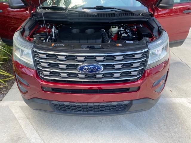 2016 Ruby Red Metallic Tinted Clearcoat /Medium Light Camel Ford Explorer LOW MILES 65,701 1 OWNER FL 3RD ROW (1FM5K7BH0GG) with an 2.3L 4-Cyl Engine engine, Automatic transmission, located at 4701 North Dixie Hwy, Pompano Beach, FL, 33064, (954) 422-2889, 26.240938, -80.123474 - OUR WEBPAGE FLORIDACARS1.COM HAS OVER 100 PHOTOS AND FREE CARFAX LINK 2016 FORD EXPLORER VIN: 1FM5K7BH0GGD22095 1 F M 5 K 7 B H 0 G G D 2 2 0 9 5 4 DOOR WAGON/SPORT UTILITY 2.3L I4 F DOHC 16V GASOLINE FRONT WHEEL DRIVE Features ABS Brakes Air Conditioning Alloy Wheels AM/FM Stereo Automatic Transmis - Photo#17