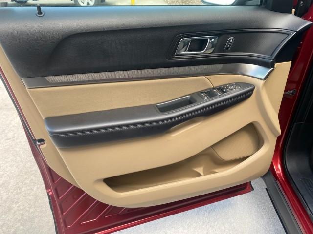 2016 Ruby Red Metallic Tinted Clearcoat /Medium Light Camel Ford Explorer LOW MILES 65,701 1 OWNER FL 3RD ROW (1FM5K7BH0GG) with an 2.3L 4-Cyl Engine engine, Automatic transmission, located at 4701 North Dixie Hwy, Pompano Beach, FL, 33064, (954) 422-2889, 26.240938, -80.123474 - OUR WEBPAGE FLORIDACARS1.COM HAS OVER 100 PHOTOS AND FREE CARFAX LINK 2016 FORD EXPLORER VIN: 1FM5K7BH0GGD22095 1 F M 5 K 7 B H 0 G G D 2 2 0 9 5 4 DOOR WAGON/SPORT UTILITY 2.3L I4 F DOHC 16V GASOLINE FRONT WHEEL DRIVE Features ABS Brakes Air Conditioning Alloy Wheels AM/FM Stereo Automatic Transmis - Photo#30