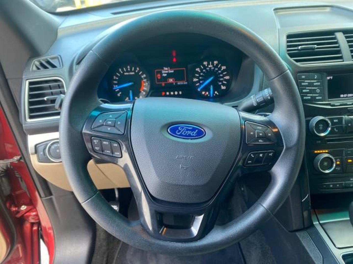 2016 Ruby Red Metallic Tinted Clearcoat /Medium Light Camel Ford Explorer LOW MILES 65,688 1 OWNER FL 3RD ROW (1FM5K7BH0GG) with an 2.3L 4-Cyl Engine engine, Automatic transmission, located at 4701 North Dixie Hwy, Pompano Beach, FL, 33064, (954) 422-2889, 26.240938, -80.123474 - OUR WEBPAGE FLORIDACARS1.COM HAS OVER 100 PHOTOS AND FREE CARFAX LINK 2016 FORD EXPLORER VIN: 1FM5K7BH0GGD22095 1 F M 5 K 7 B H 0 G G D 2 2 0 9 5 4 DOOR WAGON/SPORT UTILITY 2.3L I4 F DOHC 16V GASOLINE FRONT WHEEL DRIVE Features ABS Brakes Air Conditioning Alloy Wheels AM/FM Stereo Automatic Transmis - Photo#38