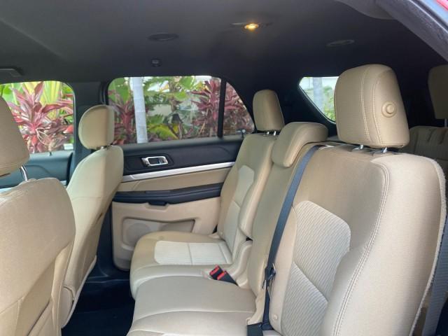 2016 Ruby Red Metallic Tinted Clearcoat /Medium Light Camel Ford Explorer LOW MILES 65,701 1 OWNER FL 3RD ROW (1FM5K7BH0GG) with an 2.3L 4-Cyl Engine engine, Automatic transmission, located at 4701 North Dixie Hwy, Pompano Beach, FL, 33064, (954) 422-2889, 26.240938, -80.123474 - OUR WEBPAGE FLORIDACARS1.COM HAS OVER 100 PHOTOS AND FREE CARFAX LINK 2016 FORD EXPLORER VIN: 1FM5K7BH0GGD22095 1 F M 5 K 7 B H 0 G G D 2 2 0 9 5 4 DOOR WAGON/SPORT UTILITY 2.3L I4 F DOHC 16V GASOLINE FRONT WHEEL DRIVE Features ABS Brakes Air Conditioning Alloy Wheels AM/FM Stereo Automatic Transmis - Photo#65