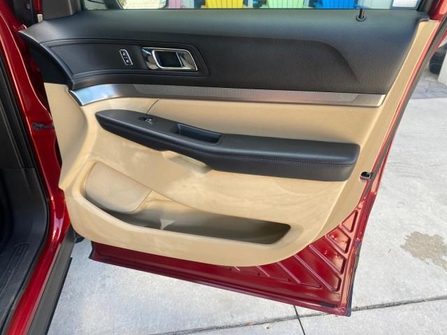 2016 Ruby Red Metallic Tinted Clearcoat /Medium Light Camel Ford Explorer LOW MILES 65,701 1 OWNER FL 3RD ROW (1FM5K7BH0GG) with an 2.3L 4-Cyl Engine engine, Automatic transmission, located at 4701 North Dixie Hwy, Pompano Beach, FL, 33064, (954) 422-2889, 26.240938, -80.123474 - OUR WEBPAGE FLORIDACARS1.COM HAS OVER 100 PHOTOS AND FREE CARFAX LINK 2016 FORD EXPLORER VIN: 1FM5K7BH0GGD22095 1 F M 5 K 7 B H 0 G G D 2 2 0 9 5 4 DOOR WAGON/SPORT UTILITY 2.3L I4 F DOHC 16V GASOLINE FRONT WHEEL DRIVE Features ABS Brakes Air Conditioning Alloy Wheels AM/FM Stereo Automatic Transmis - Photo#89