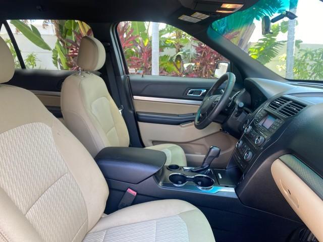 2016 Ruby Red Metallic Tinted Clearcoat /Medium Light Camel Ford Explorer LOW MILES 65,701 1 OWNER FL 3RD ROW (1FM5K7BH0GG) with an 2.3L 4-Cyl Engine engine, Automatic transmission, located at 4701 North Dixie Hwy, Pompano Beach, FL, 33064, (954) 422-2889, 26.240938, -80.123474 - OUR WEBPAGE FLORIDACARS1.COM HAS OVER 100 PHOTOS AND FREE CARFAX LINK 2016 FORD EXPLORER VIN: 1FM5K7BH0GGD22095 1 F M 5 K 7 B H 0 G G D 2 2 0 9 5 4 DOOR WAGON/SPORT UTILITY 2.3L I4 F DOHC 16V GASOLINE FRONT WHEEL DRIVE Features ABS Brakes Air Conditioning Alloy Wheels AM/FM Stereo Automatic Transmis - Photo#92