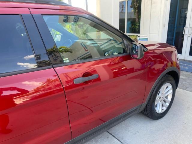 2016 Ruby Red Metallic Tinted Clearcoat /Medium Light Camel Ford Explorer LOW MILES 65,701 1 OWNER FL 3RD ROW (1FM5K7BH0GG) with an 2.3L 4-Cyl Engine engine, Automatic transmission, located at 4701 North Dixie Hwy, Pompano Beach, FL, 33064, (954) 422-2889, 26.240938, -80.123474 - OUR WEBPAGE FLORIDACARS1.COM HAS OVER 100 PHOTOS AND FREE CARFAX LINK 2016 FORD EXPLORER VIN: 1FM5K7BH0GGD22095 1 F M 5 K 7 B H 0 G G D 2 2 0 9 5 4 DOOR WAGON/SPORT UTILITY 2.3L I4 F DOHC 16V GASOLINE FRONT WHEEL DRIVE Features ABS Brakes Air Conditioning Alloy Wheels AM/FM Stereo Automatic Transmis - Photo#98