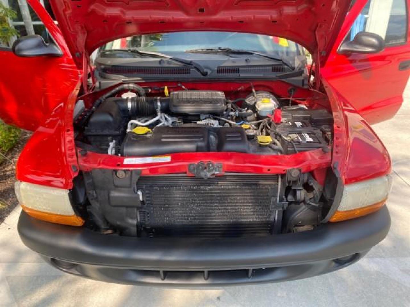 2004 Flame Red /Dark Slate Gray Dodge Dakota AC LOW MILES 25,008 (1D7FL16K04S) with an 3.7L SMPI V6 Magnum Engine engine, Automatic transmission, located at 4701 North Dixie Hwy, Pompano Beach, FL, 33064, (954) 422-2889, 26.240938, -80.123474 - OUR WEBPAGE FLORIDACARS1.COM HAS OVER 100 PHOTOS AND FREE CARFAX LINK 2004 DODGE DAKOTA VIN: 1D7FL16K04S664041 1 D 7 F L 1 6 K 0 4 S 6 6 4 0 4 1 PICKUP 3.7L V6 F GASOLINE REAR WHEEL DRIVE Top Features Alloy Wheels Bed Liner Cloth Seats Basic Features ABS Brakes AM/FM Stereo Air Conditioning Automati - Photo#17