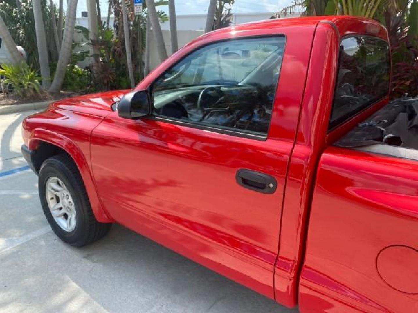 2004 Flame Red /Dark Slate Gray Dodge Dakota AC LOW MILES 25,008 (1D7FL16K04S) with an 3.7L SMPI V6 Magnum Engine engine, Automatic transmission, located at 4701 North Dixie Hwy, Pompano Beach, FL, 33064, (954) 422-2889, 26.240938, -80.123474 - OUR WEBPAGE FLORIDACARS1.COM HAS OVER 100 PHOTOS AND FREE CARFAX LINK 2004 DODGE DAKOTA VIN: 1D7FL16K04S664041 1 D 7 F L 1 6 K 0 4 S 6 6 4 0 4 1 PICKUP 3.7L V6 F GASOLINE REAR WHEEL DRIVE Top Features Alloy Wheels Bed Liner Cloth Seats Basic Features ABS Brakes AM/FM Stereo Air Conditioning Automati - Photo#27