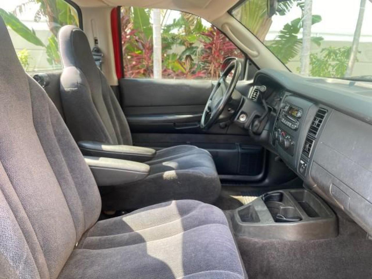 2004 Flame Red /Dark Slate Gray Dodge Dakota AC LOW MILES 25,008 (1D7FL16K04S) with an 3.7L SMPI V6 Magnum Engine engine, Automatic transmission, located at 4701 North Dixie Hwy, Pompano Beach, FL, 33064, (954) 422-2889, 26.240938, -80.123474 - OUR WEBPAGE FLORIDACARS1.COM HAS OVER 100 PHOTOS AND FREE CARFAX LINK 2004 DODGE DAKOTA VIN: 1D7FL16K04S664041 1 D 7 F L 1 6 K 0 4 S 6 6 4 0 4 1 PICKUP 3.7L V6 F GASOLINE REAR WHEEL DRIVE Top Features Alloy Wheels Bed Liner Cloth Seats Basic Features ABS Brakes AM/FM Stereo Air Conditioning Automati - Photo#75