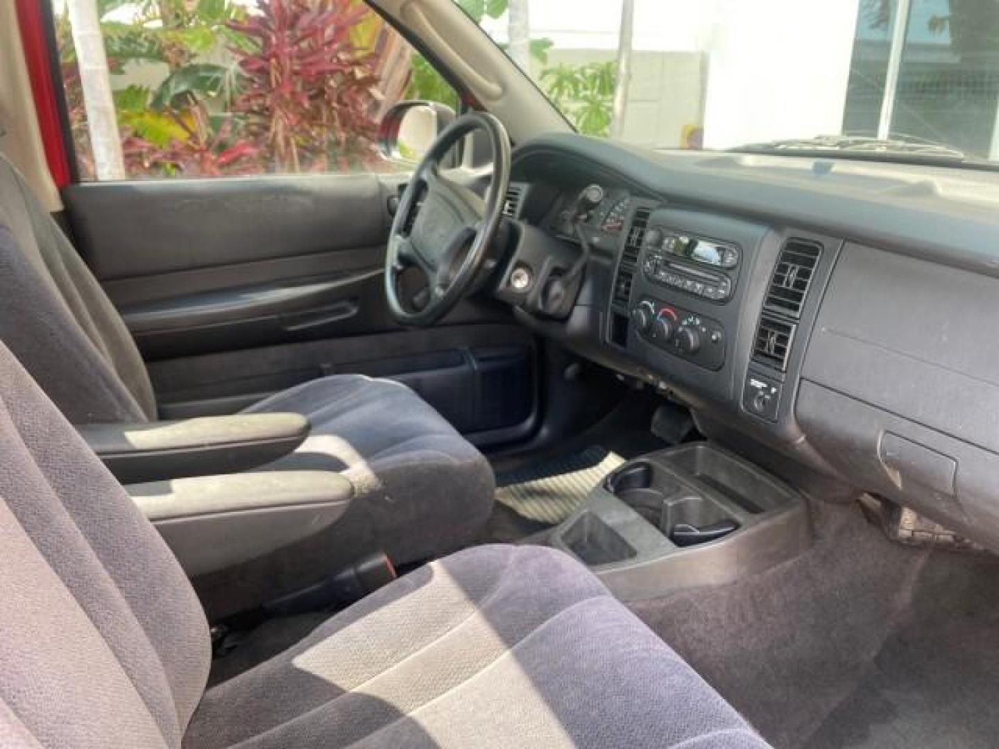 2004 Flame Red /Dark Slate Gray Dodge Dakota AC LOW MILES 25,008 (1D7FL16K04S) with an 3.7L SMPI V6 Magnum Engine engine, Automatic transmission, located at 4701 North Dixie Hwy, Pompano Beach, FL, 33064, (954) 422-2889, 26.240938, -80.123474 - OUR WEBPAGE FLORIDACARS1.COM HAS OVER 100 PHOTOS AND FREE CARFAX LINK 2004 DODGE DAKOTA VIN: 1D7FL16K04S664041 1 D 7 F L 1 6 K 0 4 S 6 6 4 0 4 1 PICKUP 3.7L V6 F GASOLINE REAR WHEEL DRIVE Top Features Alloy Wheels Bed Liner Cloth Seats Basic Features ABS Brakes AM/FM Stereo Air Conditioning Automati - Photo#76