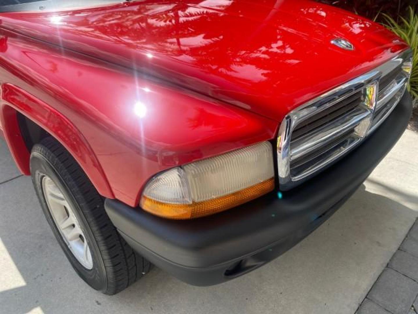 2004 Flame Red /Dark Slate Gray Dodge Dakota AC LOW MILES 25,008 (1D7FL16K04S) with an 3.7L SMPI V6 Magnum Engine engine, Automatic transmission, located at 4701 North Dixie Hwy, Pompano Beach, FL, 33064, (954) 422-2889, 26.240938, -80.123474 - OUR WEBPAGE FLORIDACARS1.COM HAS OVER 100 PHOTOS AND FREE CARFAX LINK 2004 DODGE DAKOTA VIN: 1D7FL16K04S664041 1 D 7 F L 1 6 K 0 4 S 6 6 4 0 4 1 PICKUP 3.7L V6 F GASOLINE REAR WHEEL DRIVE Top Features Alloy Wheels Bed Liner Cloth Seats Basic Features ABS Brakes AM/FM Stereo Air Conditioning Automati - Photo#93