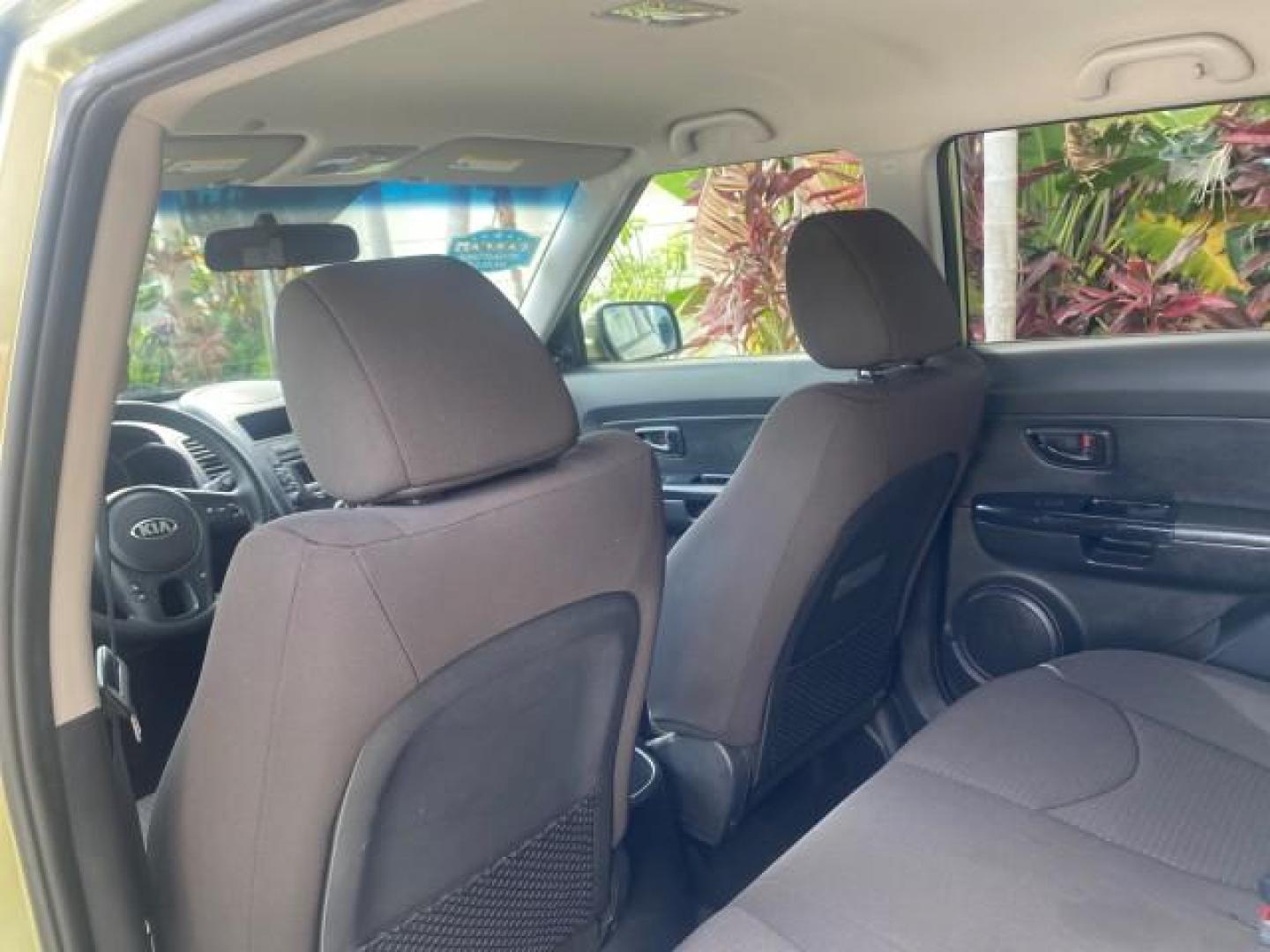 2013 Alien Pearl Metallic /Black seat trim Kia Soul LOW MILES 47,876 (KNDJT2A52D7) with an 1.6L DOHC GDI Dual-CVVT 16-Valve I4 Engine engine, Automatic transmission, located at 4701 North Dixie Hwy, Pompano Beach, FL, 33064, (954) 422-2889, 26.240938, -80.123474 - OUR WEBPAGE FLORIDACARS1.COM HAS OVER 100 PHOTOS AND FREE CARFAX LINK 2013 KIA SOUL VIN: KNDJT2A52D7532347 K N D J T 2 A 5 2 D 7 5 3 2 3 4 7 4 DOOR WAGON/SPORT UTILITY 1.6L I4 F DOHC 16V GASOLINE FRONT WHEEL DRIVE Features ABS Brakes Air Conditioning AM/FM Stereo Automatic Transmission Auxiliary Aud - Photo#68