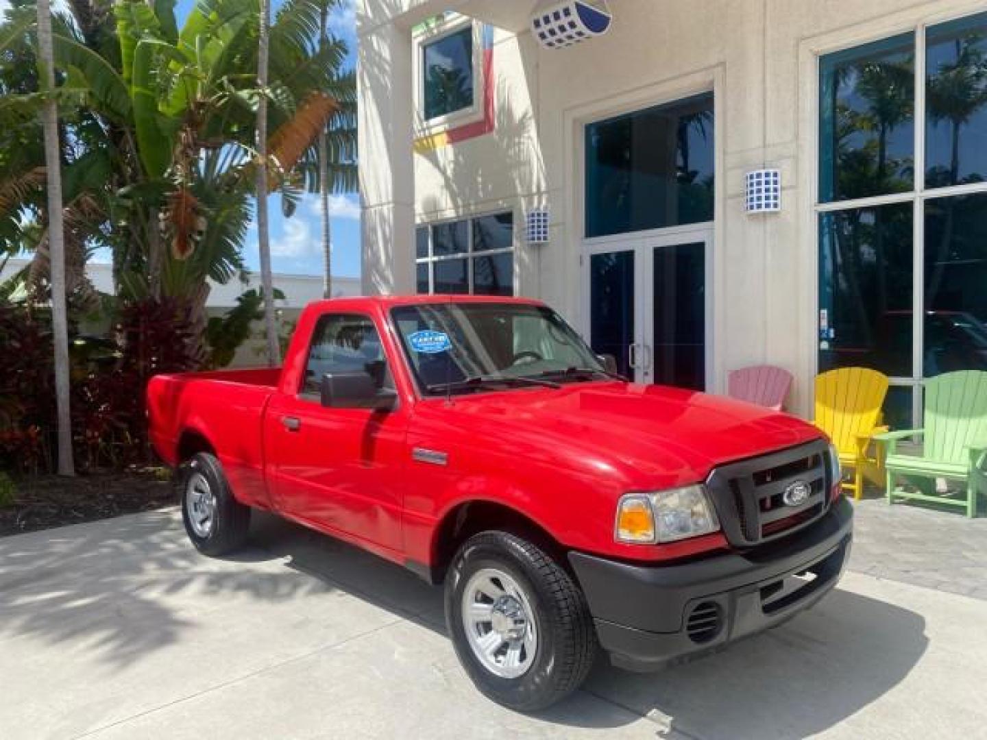 2010 Torch Red /Medium Dark Flint Ford Ranger XL LOW MILES 45,669 4 CYL 5 SPD (1FTKR1AD2AP) with an 2.3L DOHC 16-Valve I4 Engine engine, Manual transmission, located at 4701 North Dixie Hwy, Pompano Beach, FL, 33064, (954) 422-2889, 26.240938, -80.123474 - OUR WEBPAGE FLORIDACARS1.COM HAS OVER 100 PHOTOS AND FREE CARFAX LINK 2010 FORD RANGER XL VIN: 1FTKR1AD2APA10334 1 F T K R 1 A D 2 A P A 1 0 3 3 4 PICKUP 2.3L I4 F DOHC 16V GASOLINE REAR WHEEL DRIVE Features ABS Brakes Air Conditioning AM/FM Stereo Manual Transmission Side Airbags Tow Hitch Traction - Photo#1