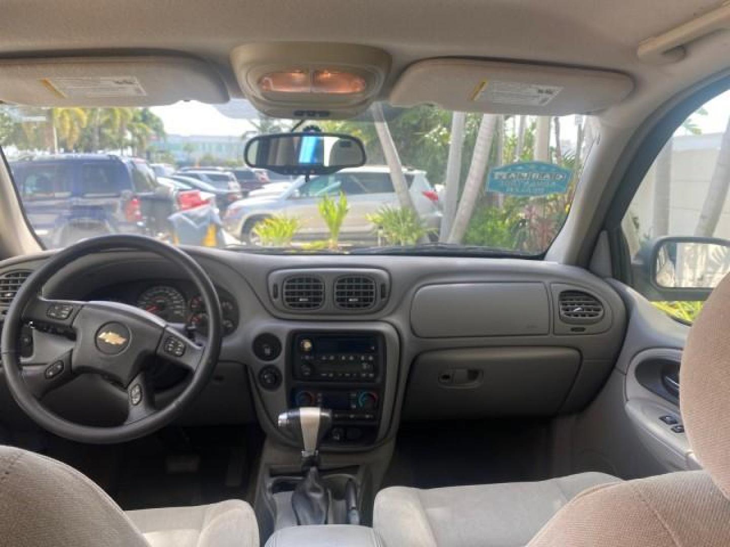2005 Black /Light Gray Chevrolet TrailBlazer LT LOW MILES 30,654 (1GNDS13S752) with an 4.2L Vortec 4200 SFI I6 Engine engine, Automatic transmission, located at 4701 North Dixie Hwy, Pompano Beach, FL, 33064, (954) 422-2889, 26.240938, -80.123474 - OUR WEBPAGE FLORIDACARS1.COM HAS OVER 100 PHOTOS AND FREE CARFAX LINK 2005 CHEVROLET TRAILBLAZER LS VIN: 1GNDS13S752214856 4 DOOR WAGON/SPORT UTILITY 4.2L I6 F GASOLINE REAR WHEEL DRIVE Highlighted Features Alloy Wheels Automatic Climate Control Connected Car Cruise Control Dual-Zone Climate Control - Photo#66