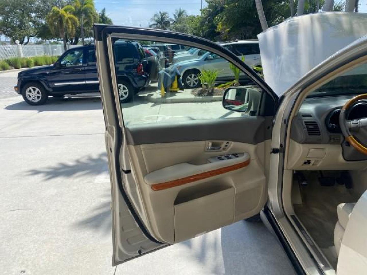 2004 Savannah Metallic /Ivory Lexus RX 330 LOW MILES 69,822 1 FL 2WD (JTJGA31U040) with an 3.3L DOHC MPI 24-Valve V6 Engine engine, Automatic transmission, located at 4701 North Dixie Hwy, Pompano Beach, FL, 33064, (954) 422-2889, 26.240938, -80.123474 - OUR WEBPAGE FLORIDACARS1.COM HAS OVER 100 PHOTOS AND FREE CARFAX LINK 2004 LEXUS RX 330 VIN: JTJGA31U040004194 J T J G A 3 1 U 0 4 0 0 0 4 1 9 4 4 DOOR WAGON/SPORT UTILITY 3.3L V6 F 24V GASOLINE FRONT WHEEL DRIVE Features ABS Brakes Air Conditioning Alloy Wheels AM/FM Stereo Automatic Transmission C - Photo#9