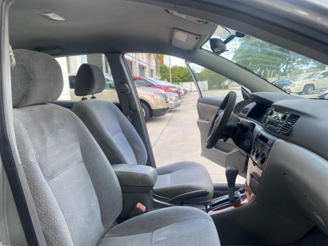 2004 Lunar Mist Metallic /Light Gray Toyota Corolla LE LOW MILES 47,436 (2T1BR38E04C) with an 1.8L DOHC EFI 16-Valve 4-Cyl Aluminum Engine engine, Automatic transmission, located at 4701 North Dixie Hwy, Pompano Beach, FL, 33064, (954) 422-2889, 26.240938, -80.123474 - OUR WEBPAGE FLORIDACARS1.COM HAS OVER 100 PHOTOS AND FREE CARFAX LINK 2004 TOYOTA COROLLA VIN: 2T1BR38E04C236689 2 T 1 B R 3 8 E 0 4 C 2 3 6 6 8 9 SEDAN 4 DR 1.8L I4 F DOHC 16V GASOLINE FRONT WHEEL DRIVE Features ABS Brakes Air Conditioning AM/FM Stereo Automatic Transmission CD Audio Cloth Seats Cr - Photo#12