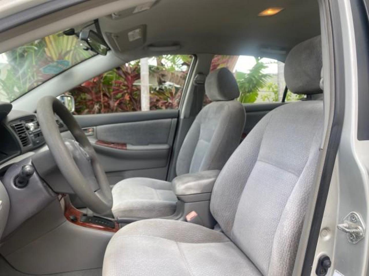 2004 Lunar Mist Metallic /Light Gray Toyota Corolla LE LOW MILES 47,436 (2T1BR38E04C) with an 1.8L DOHC EFI 16-Valve 4-Cyl Aluminum Engine engine, Automatic transmission, located at 4701 North Dixie Hwy, Pompano Beach, FL, 33064, (954) 422-2889, 26.240938, -80.123474 - OUR WEBPAGE FLORIDACARS1.COM HAS OVER 100 PHOTOS AND FREE CARFAX LINK 2004 TOYOTA COROLLA CE VIN: 2T1BR38E04C236689 2 T 1 B R 3 8 E 0 4 C 2 3 6 6 8 9 SEDAN 4 DR 1.8L I4 F DOHC 16V GASOLINE FRONT WHEEL DRIVE Features ABS Brakes Air Conditioning AM/FM Stereo Automatic Transmission CD Audio Cloth Seats - Photo#31