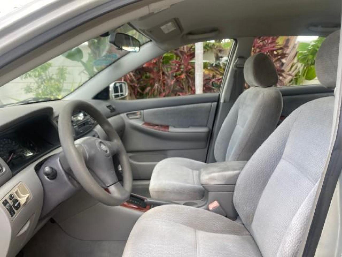 2004 Lunar Mist Metallic /Light Gray Toyota Corolla LE LOW MILES 47,436 (2T1BR38E04C) with an 1.8L DOHC EFI 16-Valve 4-Cyl Aluminum Engine engine, Automatic transmission, located at 4701 North Dixie Hwy, Pompano Beach, FL, 33064, (954) 422-2889, 26.240938, -80.123474 - OUR WEBPAGE FLORIDACARS1.COM HAS OVER 100 PHOTOS AND FREE CARFAX LINK 2004 TOYOTA COROLLA CE VIN: 2T1BR38E04C236689 2 T 1 B R 3 8 E 0 4 C 2 3 6 6 8 9 SEDAN 4 DR 1.8L I4 F DOHC 16V GASOLINE FRONT WHEEL DRIVE Features ABS Brakes Air Conditioning AM/FM Stereo Automatic Transmission CD Audio Cloth Seats - Photo#33