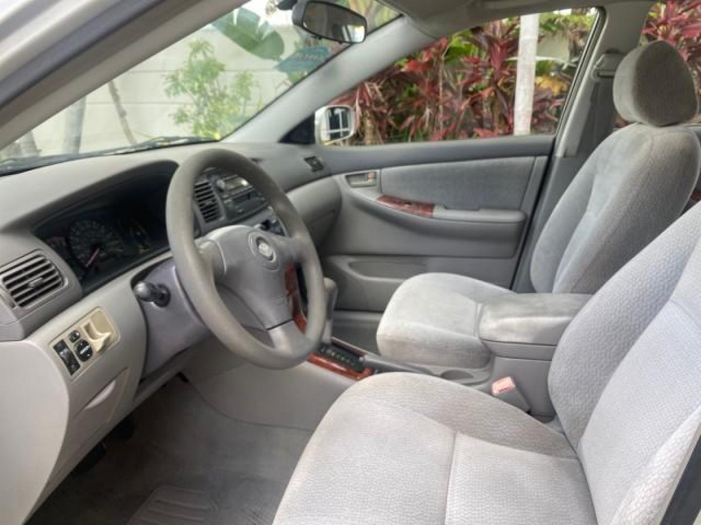 2004 Lunar Mist Metallic /Light Gray Toyota Corolla LE LOW MILES 47,436 (2T1BR38E04C) with an 1.8L DOHC EFI 16-Valve 4-Cyl Aluminum Engine engine, Automatic transmission, located at 4701 North Dixie Hwy, Pompano Beach, FL, 33064, (954) 422-2889, 26.240938, -80.123474 - OUR WEBPAGE FLORIDACARS1.COM HAS OVER 100 PHOTOS AND FREE CARFAX LINK 2004 TOYOTA COROLLA CE VIN: 2T1BR38E04C236689 2 T 1 B R 3 8 E 0 4 C 2 3 6 6 8 9 SEDAN 4 DR 1.8L I4 F DOHC 16V GASOLINE FRONT WHEEL DRIVE Features ABS Brakes Air Conditioning AM/FM Stereo Automatic Transmission CD Audio Cloth Seats - Photo#34