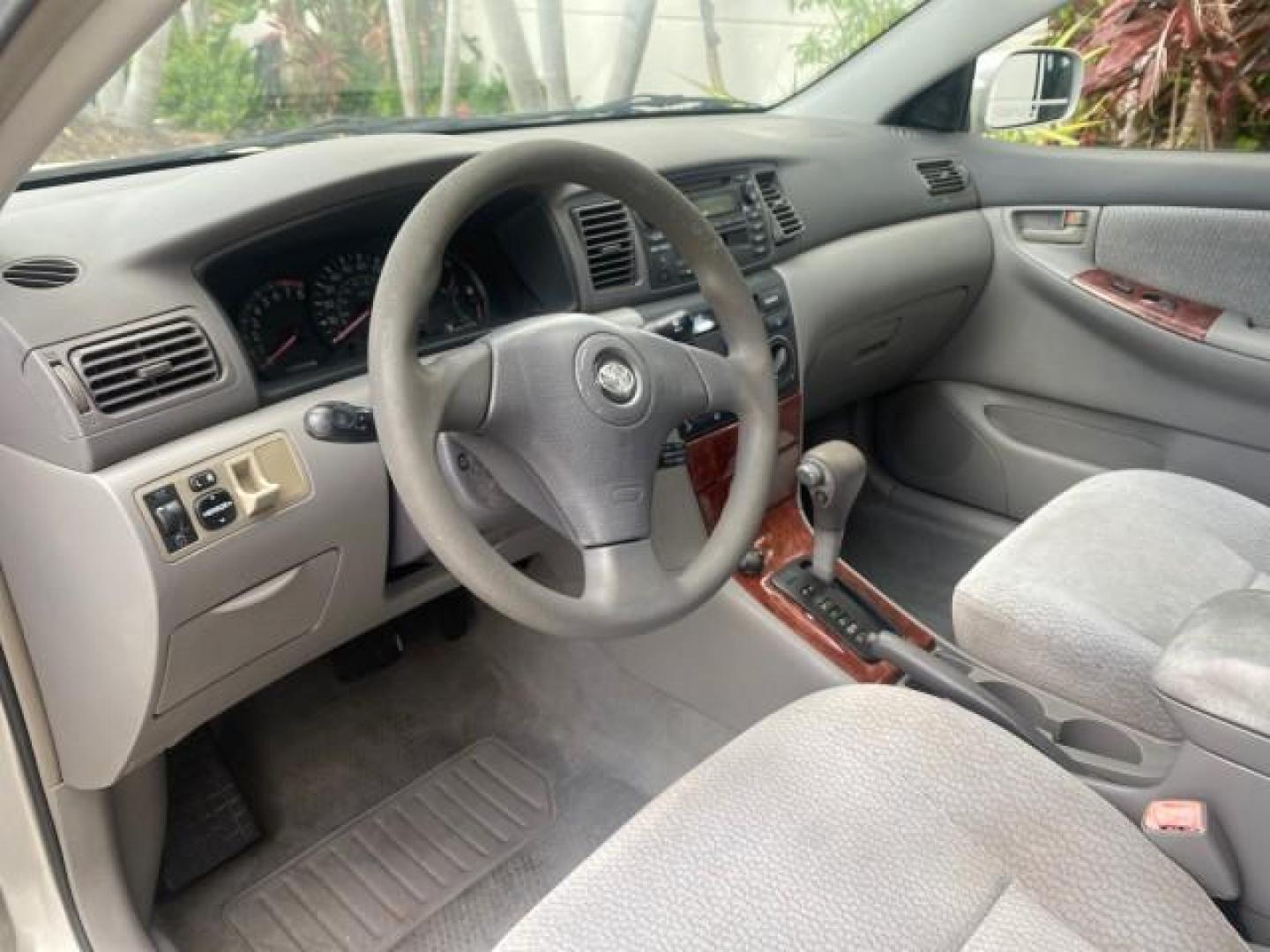 2004 Lunar Mist Metallic /Light Gray Toyota Corolla LE LOW MILES 47,436 (2T1BR38E04C) with an 1.8L DOHC EFI 16-Valve 4-Cyl Aluminum Engine engine, Automatic transmission, located at 4701 North Dixie Hwy, Pompano Beach, FL, 33064, (954) 422-2889, 26.240938, -80.123474 - OUR WEBPAGE FLORIDACARS1.COM HAS OVER 100 PHOTOS AND FREE CARFAX LINK 2004 TOYOTA COROLLA CE VIN: 2T1BR38E04C236689 2 T 1 B R 3 8 E 0 4 C 2 3 6 6 8 9 SEDAN 4 DR 1.8L I4 F DOHC 16V GASOLINE FRONT WHEEL DRIVE Features ABS Brakes Air Conditioning AM/FM Stereo Automatic Transmission CD Audio Cloth Seats - Photo#36