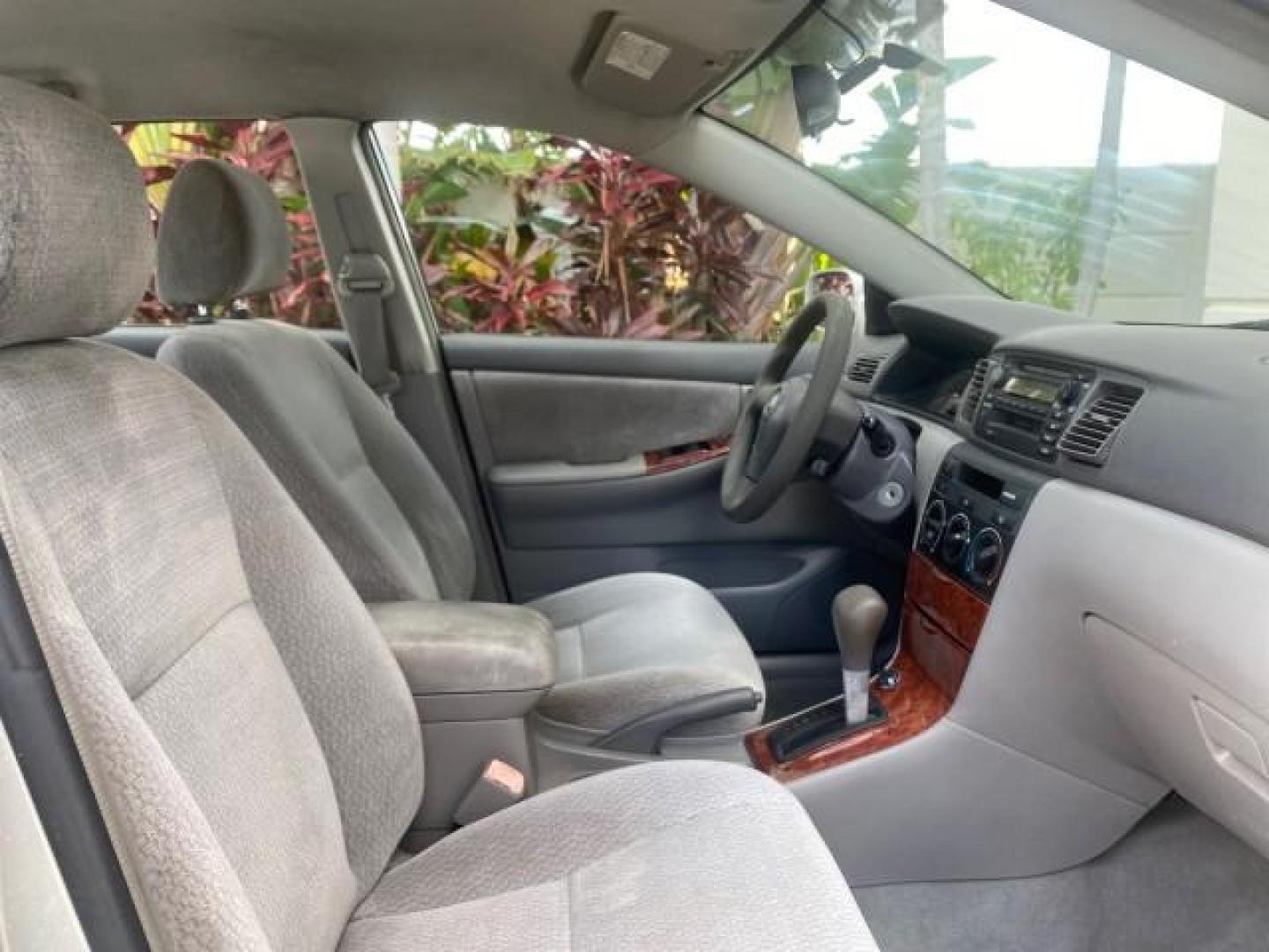 2004 Lunar Mist Metallic /Light Gray Toyota Corolla LE LOW MILES 47,436 (2T1BR38E04C) with an 1.8L DOHC EFI 16-Valve 4-Cyl Aluminum Engine engine, Automatic transmission, located at 4701 North Dixie Hwy, Pompano Beach, FL, 33064, (954) 422-2889, 26.240938, -80.123474 - OUR WEBPAGE FLORIDACARS1.COM HAS OVER 100 PHOTOS AND FREE CARFAX LINK 2004 TOYOTA COROLLA CE VIN: 2T1BR38E04C236689 2 T 1 B R 3 8 E 0 4 C 2 3 6 6 8 9 SEDAN 4 DR 1.8L I4 F DOHC 16V GASOLINE FRONT WHEEL DRIVE Features ABS Brakes Air Conditioning AM/FM Stereo Automatic Transmission CD Audio Cloth Seats - Photo#81