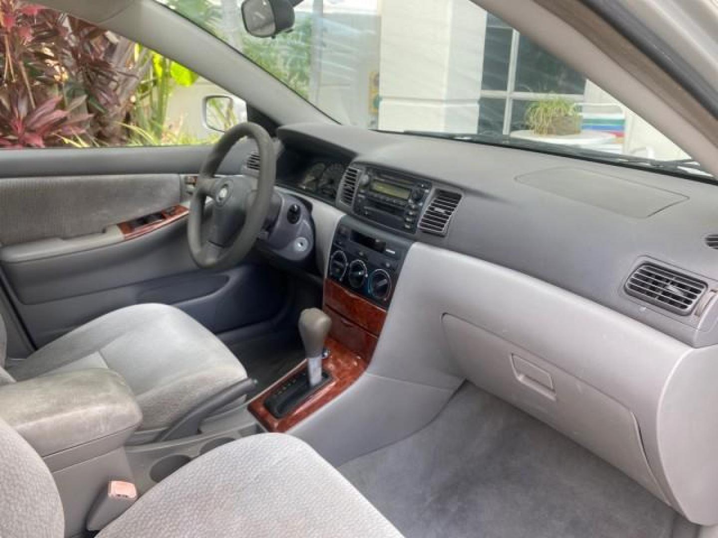2004 Lunar Mist Metallic /Light Gray Toyota Corolla LE LOW MILES 47,436 (2T1BR38E04C) with an 1.8L DOHC EFI 16-Valve 4-Cyl Aluminum Engine engine, Automatic transmission, located at 4701 North Dixie Hwy, Pompano Beach, FL, 33064, (954) 422-2889, 26.240938, -80.123474 - OUR WEBPAGE FLORIDACARS1.COM HAS OVER 100 PHOTOS AND FREE CARFAX LINK 2004 TOYOTA COROLLA CE VIN: 2T1BR38E04C236689 2 T 1 B R 3 8 E 0 4 C 2 3 6 6 8 9 SEDAN 4 DR 1.8L I4 F DOHC 16V GASOLINE FRONT WHEEL DRIVE Features ABS Brakes Air Conditioning AM/FM Stereo Automatic Transmission CD Audio Cloth Seats - Photo#83
