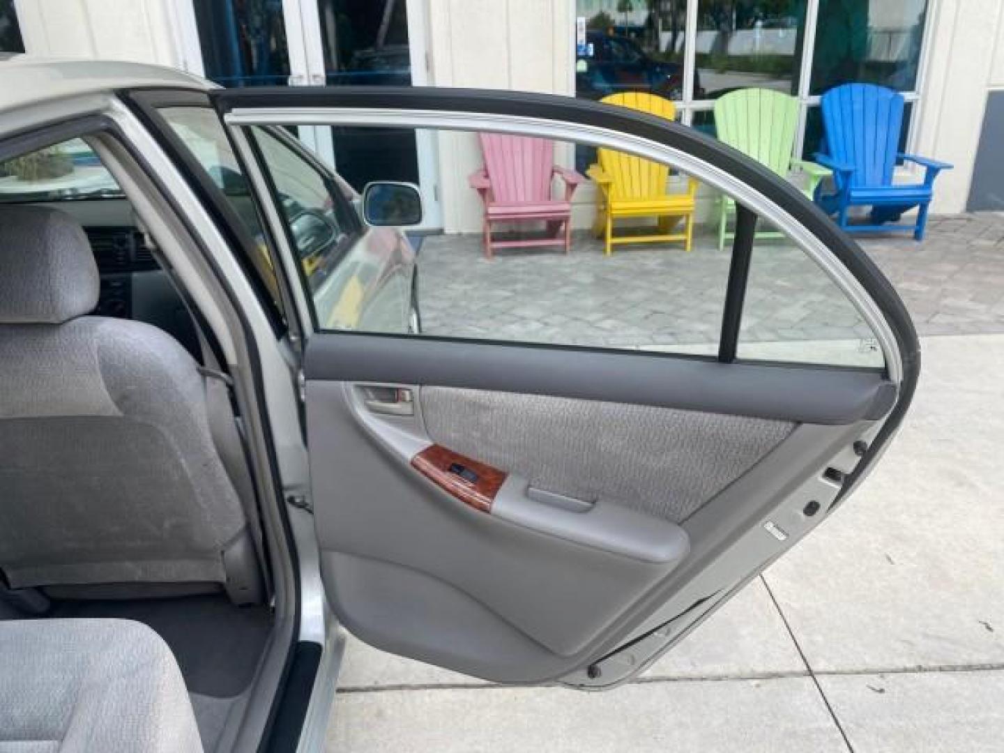 2004 Lunar Mist Metallic /Light Gray Toyota Corolla LE LOW MILES 47,436 (2T1BR38E04C) with an 1.8L DOHC EFI 16-Valve 4-Cyl Aluminum Engine engine, Automatic transmission, located at 4701 North Dixie Hwy, Pompano Beach, FL, 33064, (954) 422-2889, 26.240938, -80.123474 - OUR WEBPAGE FLORIDACARS1.COM HAS OVER 100 PHOTOS AND FREE CARFAX LINK 2004 TOYOTA COROLLA CE VIN: 2T1BR38E04C236689 2 T 1 B R 3 8 E 0 4 C 2 3 6 6 8 9 SEDAN 4 DR 1.8L I4 F DOHC 16V GASOLINE FRONT WHEEL DRIVE Features ABS Brakes Air Conditioning AM/FM Stereo Automatic Transmission CD Audio Cloth Seats - Photo#89