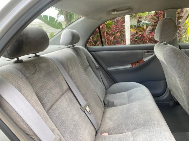2004 Lunar Mist Metallic /Light Gray Toyota Corolla LE LOW MILES 47,436 (2T1BR38E04C) with an 1.8L DOHC EFI 16-Valve 4-Cyl Aluminum Engine engine, Automatic transmission, located at 4701 North Dixie Hwy, Pompano Beach, FL, 33064, (954) 422-2889, 26.240938, -80.123474 - OUR WEBPAGE FLORIDACARS1.COM HAS OVER 100 PHOTOS AND FREE CARFAX LINK 2004 TOYOTA COROLLA VIN: 2T1BR38E04C236689 2 T 1 B R 3 8 E 0 4 C 2 3 6 6 8 9 SEDAN 4 DR 1.8L I4 F DOHC 16V GASOLINE FRONT WHEEL DRIVE Features ABS Brakes Air Conditioning AM/FM Stereo Automatic Transmission CD Audio Cloth Seats Cr - Photo#90