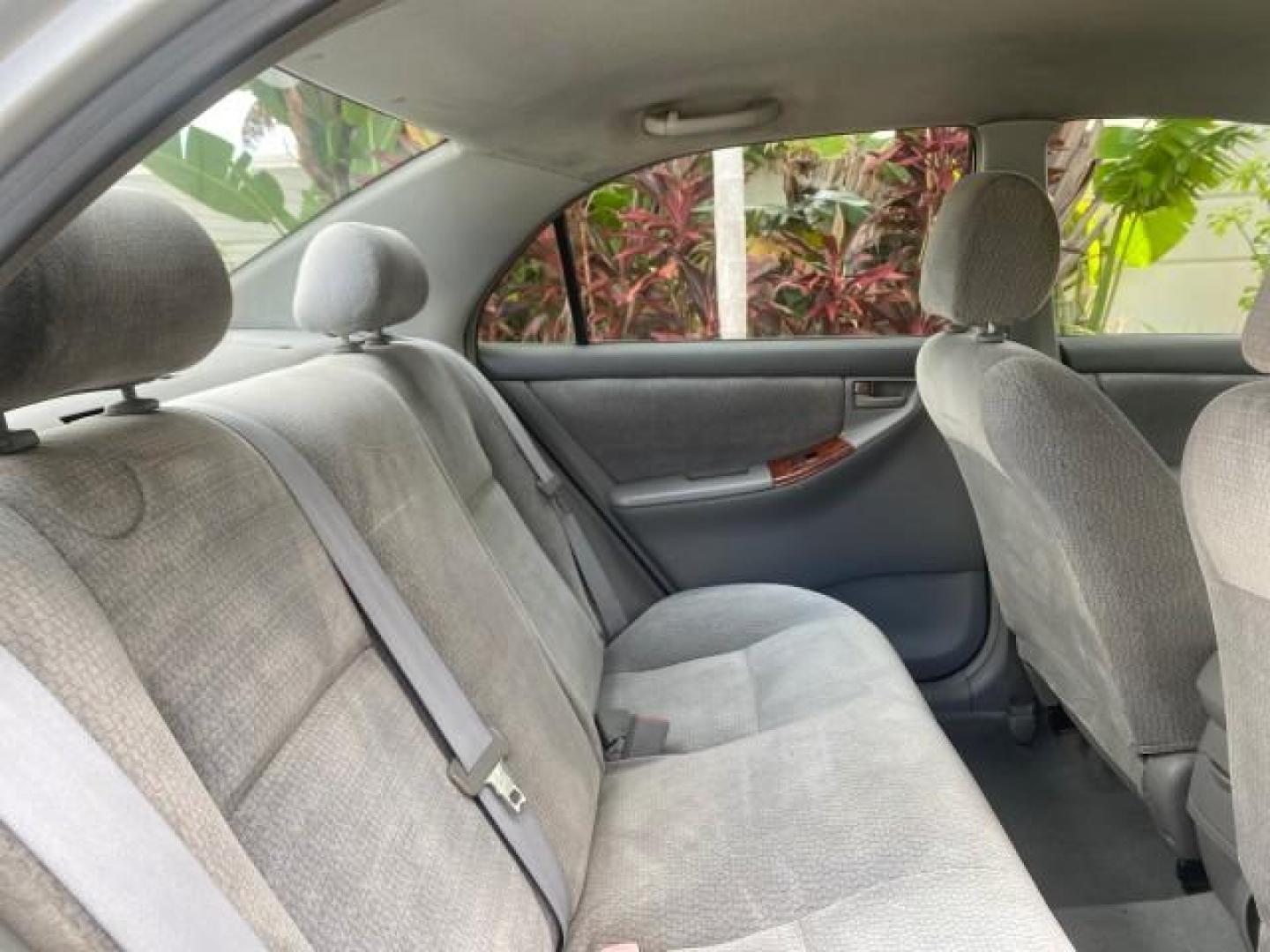 2004 Lunar Mist Metallic /Light Gray Toyota Corolla LE LOW MILES 47,436 (2T1BR38E04C) with an 1.8L DOHC EFI 16-Valve 4-Cyl Aluminum Engine engine, Automatic transmission, located at 4701 North Dixie Hwy, Pompano Beach, FL, 33064, (954) 422-2889, 26.240938, -80.123474 - OUR WEBPAGE FLORIDACARS1.COM HAS OVER 100 PHOTOS AND FREE CARFAX LINK 2004 TOYOTA COROLLA CE VIN: 2T1BR38E04C236689 2 T 1 B R 3 8 E 0 4 C 2 3 6 6 8 9 SEDAN 4 DR 1.8L I4 F DOHC 16V GASOLINE FRONT WHEEL DRIVE Features ABS Brakes Air Conditioning AM/FM Stereo Automatic Transmission CD Audio Cloth Seats - Photo#91