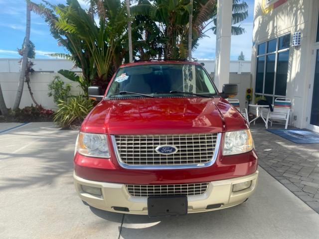 2006 Redfire Metallic /Medium Parchment Ford Expedition Eddie Bauer 1 OWNER FL (1FMPU17556L) with an 5.4L SOHC SEFI 24-Valve V8 Engine engine, Automatic transmission, located at 4701 North Dixie Hwy, Pompano Beach, FL, 33064, (954) 422-2889, 26.240938, -80.123474 - OUR WEBPAGE FLORIDACARS1.COM HAS OVER 100 PHOTOS AND FREE CARFAX LINK 2006 FORD EXPEDITION EDDIE BAUER VIN: 1FMPU17556LA63057 1 F M P U 1 7 5 5 6 L A 6 3 0 5 7 4 DOOR WAGON/SPORT UTILITY 5.4L V8 F SOHC GASOLINE REAR WHEEL DRIVE Top Features Alloy Wheels Leather Seats Memory Seat(s) Power Folding Thi - Photo#2