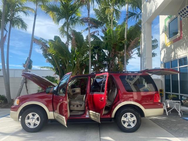 2006 Redfire Metallic /Medium Parchment Ford Expedition Eddie Bauer 1 OWNER FL (1FMPU17556L) with an 5.4L SOHC SEFI 24-Valve V8 Engine engine, Automatic transmission, located at 4701 North Dixie Hwy, Pompano Beach, FL, 33064, (954) 422-2889, 26.240938, -80.123474 - OUR WEBPAGE FLORIDACARS1.COM HAS OVER 100 PHOTOS AND FREE CARFAX LINK 2006 FORD EXPEDITION EDDIE BAUER VIN: 1FMPU17556LA63057 1 F M P U 1 7 5 5 6 L A 6 3 0 5 7 4 DOOR WAGON/SPORT UTILITY 5.4L V8 F SOHC GASOLINE REAR WHEEL DRIVE Top Features Alloy Wheels Leather Seats Memory Seat(s) Power Folding Thi - Photo#8