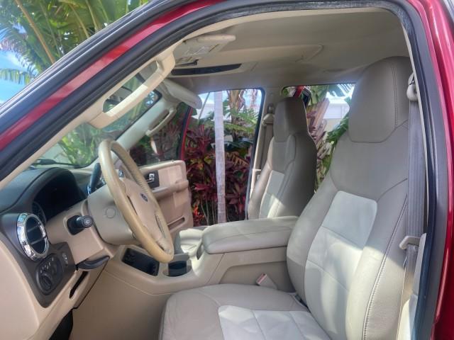 2006 Redfire Metallic /Medium Parchment Ford Expedition Eddie Bauer 1 OWNER FL (1FMPU17556L) with an 5.4L SOHC SEFI 24-Valve V8 Engine engine, Automatic transmission, located at 4701 North Dixie Hwy, Pompano Beach, FL, 33064, (954) 422-2889, 26.240938, -80.123474 - OUR WEBPAGE FLORIDACARS1.COM HAS OVER 100 PHOTOS AND FREE CARFAX LINK 2006 FORD EXPEDITION EDDIE BAUER VIN: 1FMPU17556LA63057 1 F M P U 1 7 5 5 6 L A 6 3 0 5 7 4 DOOR WAGON/SPORT UTILITY 5.4L V8 F SOHC GASOLINE REAR WHEEL DRIVE Top Features Alloy Wheels Leather Seats Memory Seat(s) Power Folding Thi - Photo#10