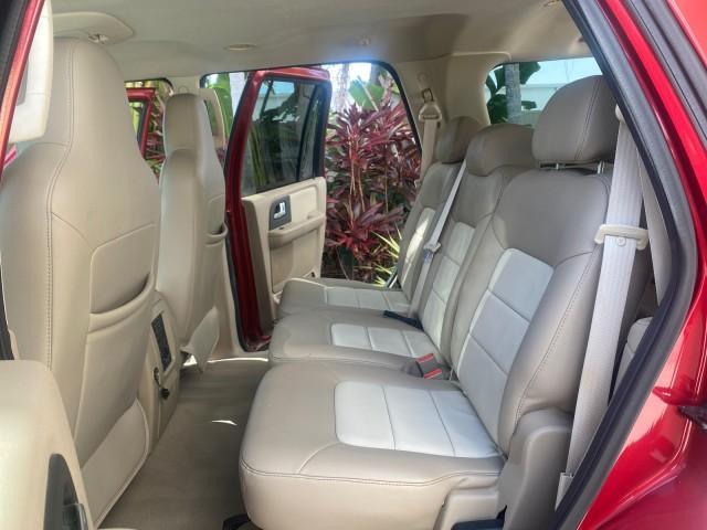 2006 Redfire Metallic /Medium Parchment Ford Expedition Eddie Bauer 1 OWNER FL (1FMPU17556L) with an 5.4L SOHC SEFI 24-Valve V8 Engine engine, Automatic transmission, located at 4701 North Dixie Hwy, Pompano Beach, FL, 33064, (954) 422-2889, 26.240938, -80.123474 - OUR WEBPAGE FLORIDACARS1.COM HAS OVER 100 PHOTOS AND FREE CARFAX LINK 2006 FORD EXPEDITION EDDIE BAUER VIN: 1FMPU17556LA63057 1 F M P U 1 7 5 5 6 L A 6 3 0 5 7 4 DOOR WAGON/SPORT UTILITY 5.4L V8 F SOHC GASOLINE REAR WHEEL DRIVE Top Features Alloy Wheels Leather Seats Memory Seat(s) Power Folding Thi - Photo#14