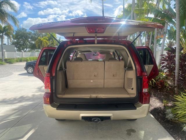 2006 Redfire Metallic /Medium Parchment Ford Expedition Eddie Bauer 1 OWNER FL (1FMPU17556L) with an 5.4L SOHC SEFI 24-Valve V8 Engine engine, Automatic transmission, located at 4701 North Dixie Hwy, Pompano Beach, FL, 33064, (954) 422-2889, 26.240938, -80.123474 - OUR WEBPAGE FLORIDACARS1.COM HAS OVER 100 PHOTOS AND FREE CARFAX LINK 2006 FORD EXPEDITION EDDIE BAUER VIN: 1FMPU17556LA63057 1 F M P U 1 7 5 5 6 L A 6 3 0 5 7 4 DOOR WAGON/SPORT UTILITY 5.4L V8 F SOHC GASOLINE REAR WHEEL DRIVE Top Features Alloy Wheels Leather Seats Memory Seat(s) Power Folding Thi - Photo#15