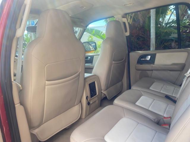 2006 Redfire Metallic /Medium Parchment Ford Expedition Eddie Bauer 1 OWNER FL (1FMPU17556L) with an 5.4L SOHC SEFI 24-Valve V8 Engine engine, Automatic transmission, located at 4701 North Dixie Hwy, Pompano Beach, FL, 33064, (954) 422-2889, 26.240938, -80.123474 - OUR WEBPAGE FLORIDACARS1.COM HAS OVER 100 PHOTOS AND FREE CARFAX LINK 2006 FORD EXPEDITION EDDIE BAUER VIN: 1FMPU17556LA63057 1 F M P U 1 7 5 5 6 L A 6 3 0 5 7 4 DOOR WAGON/SPORT UTILITY 5.4L V8 F SOHC GASOLINE REAR WHEEL DRIVE Top Features Alloy Wheels Leather Seats Memory Seat(s) Power Folding Thi - Photo#64
