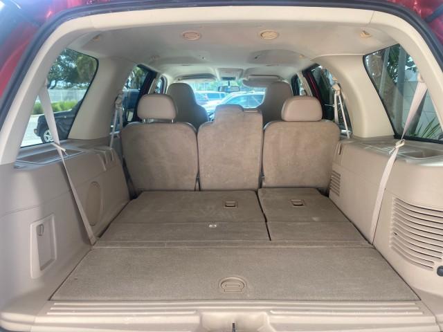 2006 Redfire Metallic /Medium Parchment Ford Expedition Eddie Bauer 1 OWNER FL (1FMPU17556L) with an 5.4L SOHC SEFI 24-Valve V8 Engine engine, Automatic transmission, located at 4701 North Dixie Hwy, Pompano Beach, FL, 33064, (954) 422-2889, 26.240938, -80.123474 - OUR WEBPAGE FLORIDACARS1.COM HAS OVER 100 PHOTOS AND FREE CARFAX LINK 2006 FORD EXPEDITION EDDIE BAUER VIN: 1FMPU17556LA63057 1 F M P U 1 7 5 5 6 L A 6 3 0 5 7 4 DOOR WAGON/SPORT UTILITY 5.4L V8 F SOHC GASOLINE REAR WHEEL DRIVE Top Features Alloy Wheels Leather Seats Memory Seat(s) Power Folding Thi - Photo#84