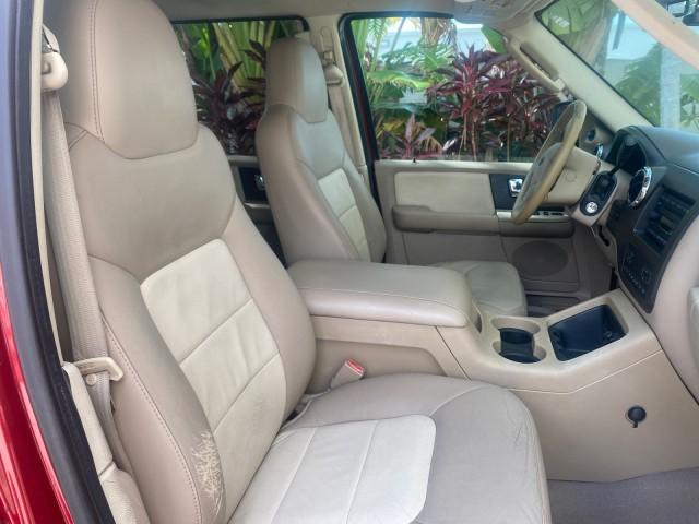 2006 Redfire Metallic /Medium Parchment Ford Expedition Eddie Bauer 1 OWNER FL (1FMPU17556L) with an 5.4L SOHC SEFI 24-Valve V8 Engine engine, Automatic transmission, located at 4701 North Dixie Hwy, Pompano Beach, FL, 33064, (954) 422-2889, 26.240938, -80.123474 - OUR WEBPAGE FLORIDACARS1.COM HAS OVER 100 PHOTOS AND FREE CARFAX LINK 2006 FORD EXPEDITION EDDIE BAUER VIN: 1FMPU17556LA63057 1 F M P U 1 7 5 5 6 L A 6 3 0 5 7 4 DOOR WAGON/SPORT UTILITY 5.4L V8 F SOHC GASOLINE REAR WHEEL DRIVE Top Features Alloy Wheels Leather Seats Memory Seat(s) Power Folding Thi - Photo#96