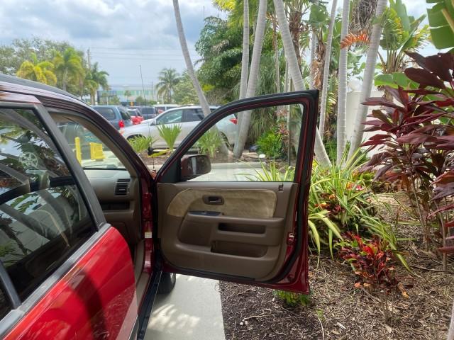 2003 Chianti Red Pearl /Saddle Honda CR-V EX 4WD NICE CLEAN SUNROOF (JHLRD78843C) with an 2.4L DOHC i-VTEC 16-Valve I4 Engine engine, Automatic transmission, located at 4701 North Dixie Hwy, Pompano Beach, FL, 33064, (954) 422-2889, 26.240938, -80.123474 - OUR WEBPAGE FLORIDACARS1.COM HAS OVER 100 PHOTOS AND FREE CARFAX LINK 2003 HONDA CR-V EX VIN: JHLRD78843C024323 J H L R D 7 8 8 4 3 C 0 2 4 3 2 3 4 DOOR WAGON/SPORT UTILITY 2.4L I4 F DOHC GASOLINE ALL WHEEL DRIVE Basic Features ABS Brakes AM/FM Stereo Air Conditioning Automatic Transmission Sunroof - Photo#11