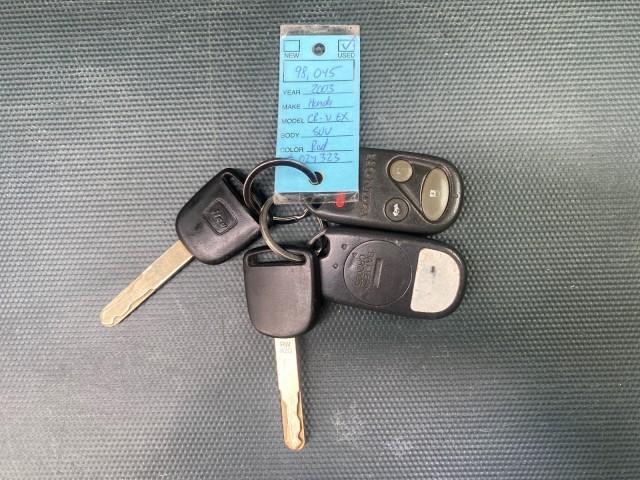 2003 Chianti Red Pearl /Saddle Honda CR-V EX 4WD NICE CLEAN SUNROOF (JHLRD78843C) with an 2.4L DOHC i-VTEC 16-Valve I4 Engine engine, Automatic transmission, located at 4701 North Dixie Hwy, Pompano Beach, FL, 33064, (954) 422-2889, 26.240938, -80.123474 - OUR WEBPAGE FLORIDACARS1.COM HAS OVER 100 PHOTOS AND FREE CARFAX LINK 2003 HONDA CR-V EX VIN: JHLRD78843C024323 J H L R D 7 8 8 4 3 C 0 2 4 3 2 3 4 DOOR WAGON/SPORT UTILITY 2.4L I4 F DOHC GASOLINE ALL WHEEL DRIVE Basic Features ABS Brakes AM/FM Stereo Air Conditioning Automatic Transmission Sunroof - Photo#23