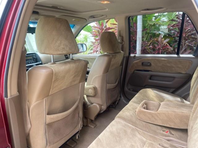 2003 Chianti Red Pearl /Saddle Honda CR-V EX 4WD NICE CLEAN SUNROOF (JHLRD78843C) with an 2.4L DOHC i-VTEC 16-Valve I4 Engine engine, Automatic transmission, located at 4701 North Dixie Hwy, Pompano Beach, FL, 33064, (954) 422-2889, 26.240938, -80.123474 - OUR WEBPAGE FLORIDACARS1.COM HAS OVER 100 PHOTOS AND FREE CARFAX LINK 2003 HONDA CR-V EX VIN: JHLRD78843C024323 J H L R D 7 8 8 4 3 C 0 2 4 3 2 3 4 DOOR WAGON/SPORT UTILITY 2.4L I4 F DOHC GASOLINE ALL WHEEL DRIVE Basic Features ABS Brakes AM/FM Stereo Air Conditioning Automatic Transmission Sunroof - Photo#70