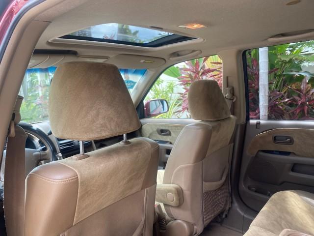 2003 Chianti Red Pearl /Saddle Honda CR-V EX 4WD NICE CLEAN SUNROOF (JHLRD78843C) with an 2.4L DOHC i-VTEC 16-Valve I4 Engine engine, Automatic transmission, located at 4701 North Dixie Hwy, Pompano Beach, FL, 33064, (954) 422-2889, 26.240938, -80.123474 - OUR WEBPAGE FLORIDACARS1.COM HAS OVER 100 PHOTOS AND FREE CARFAX LINK 2003 HONDA CR-V EX VIN: JHLRD78843C024323 J H L R D 7 8 8 4 3 C 0 2 4 3 2 3 4 DOOR WAGON/SPORT UTILITY 2.4L I4 F DOHC GASOLINE ALL WHEEL DRIVE Basic Features ABS Brakes AM/FM Stereo Air Conditioning Automatic Transmission Sunroof - Photo#71