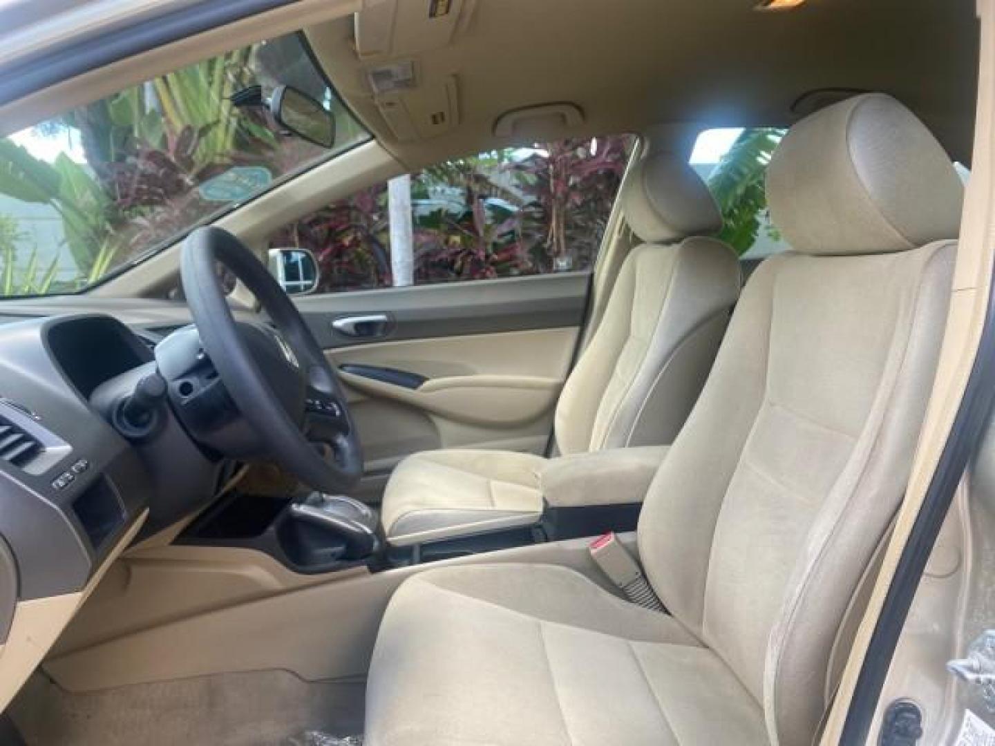 2008 Borrego Beige Metallic /Gray Honda Civic Sdn LX LOW MILES 26,917 1 OWNER (1HGFA16538L) with an 1.8L SOHC MPFI 16-Valve i-VTEC I4 Engine engine, Automatic transmission, located at 4701 North Dixie Hwy, Pompano Beach, FL, 33064, (954) 422-2889, 26.240938, -80.123474 - OUR WEBPAGE FLORIDACARS1.COM HAS OVER 100 PHOTOS AND FREE CARFAX LINK 2008 HONDA CIVIC LX VIN: 1HGFA16538L117891 1 H G F A 1 6 5 3 8 L 1 1 7 8 9 1 SEDAN 4 DR 1.8L I4 F SOHC 16V GASOLINE FRONT WHEEL DRIVE Features ABS Brakes Air Conditioning AM/FM Stereo Automatic Transmission Auxiliary Audio Input C - Photo#33